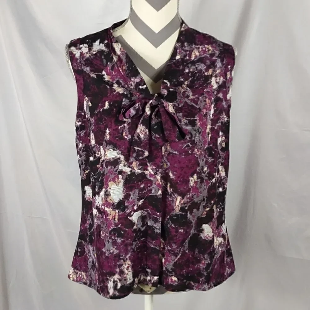 Anne Klein Suit Separates Sleeveless Blouse